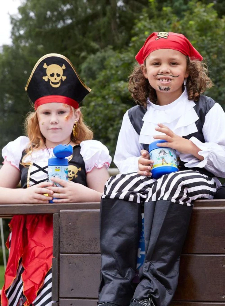 Termosas vaikams Thermos Funtainer su šiaudeliu - Piratas, 355 ml