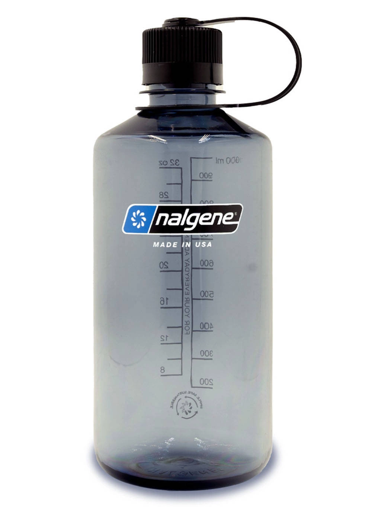 Gertuvė Nalgene Buteliukas Nalgene Narrow Mouth Sustain 1L Szara