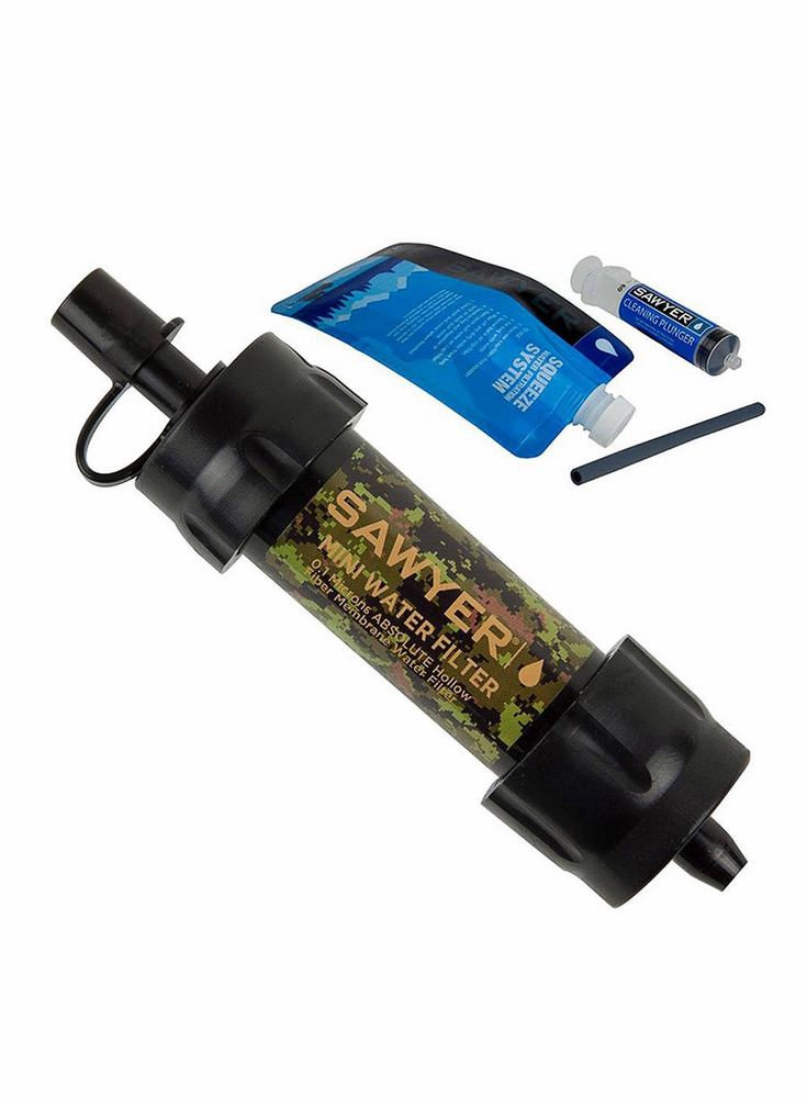 Efektyvus Sawyer US MINI SP107 filtras KARINIS KAMUFLIAŽAS VANDENiui VALYTI