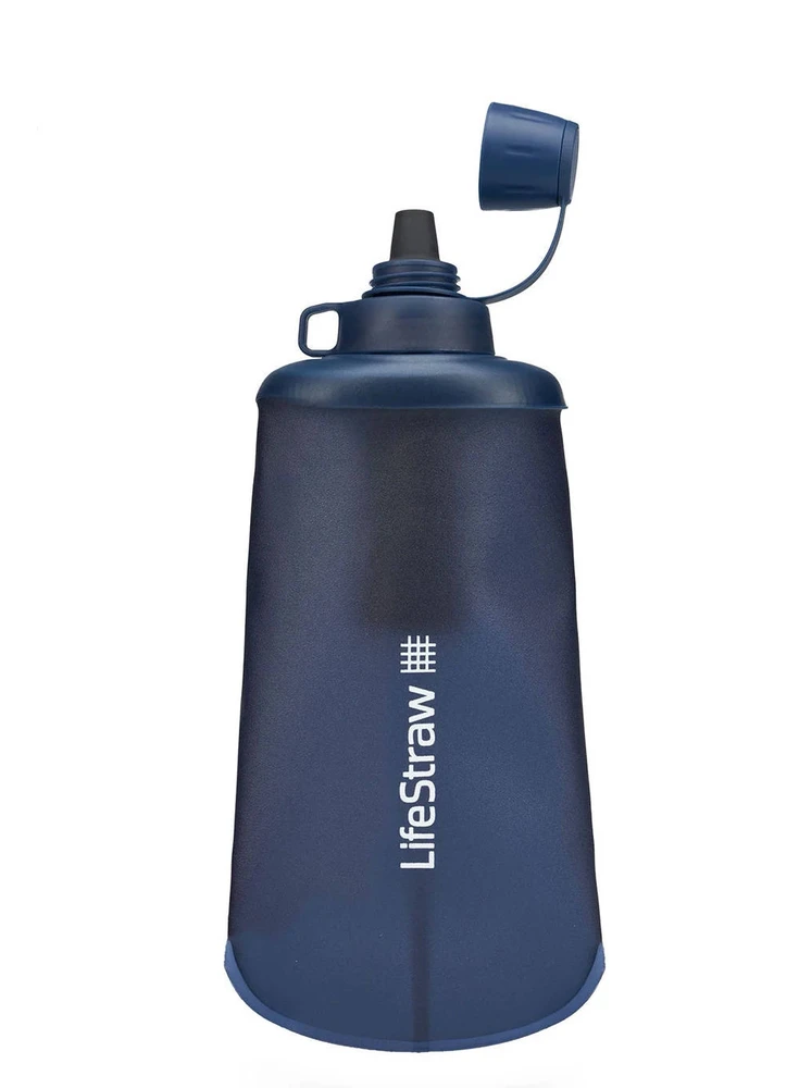 Life Straw LIFESTRAW „Peak Squeeze“ filtravimo gertuvė, 650 ml – kalnų mėlyna