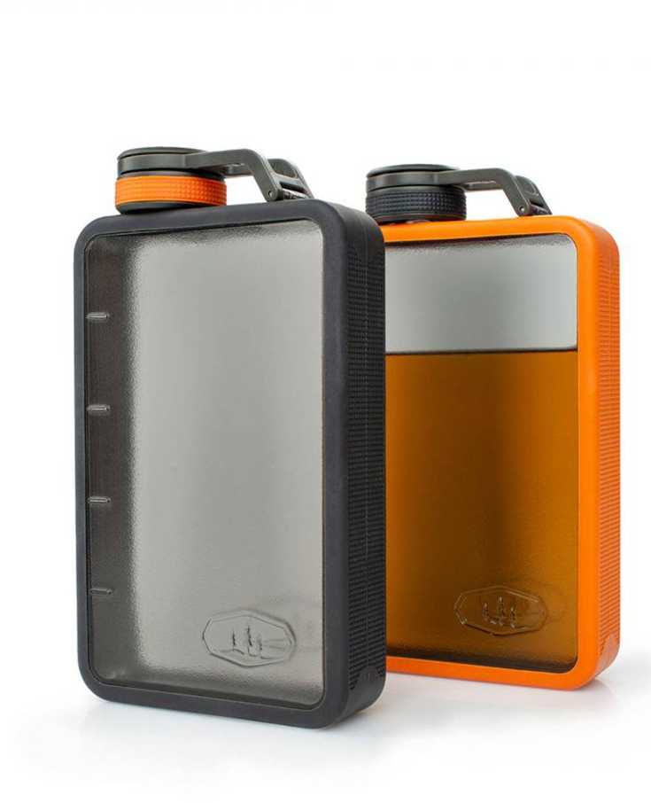 Gertuvė GSI Outdoors Boulander Flask Oranžinis vandens butelis 295ml