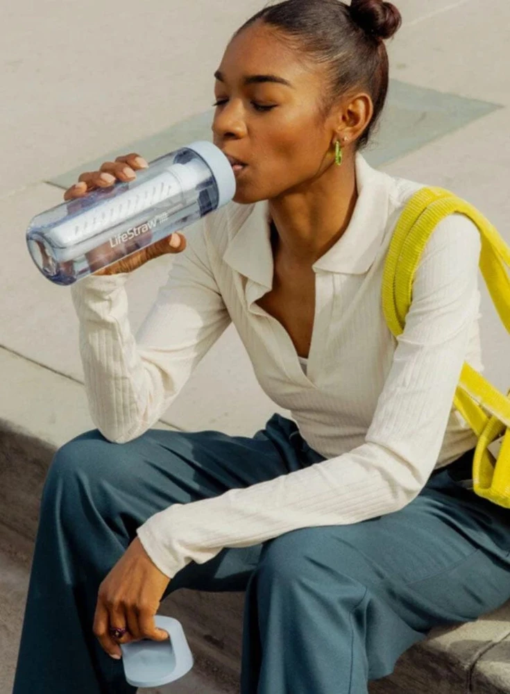 Gertuvė Life Straw LifeStraw GO Series 650 ml terrace žalias