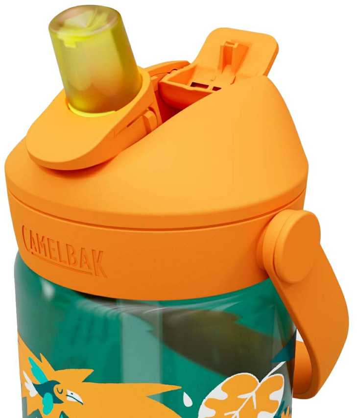 Gertuvė Vaikiškas vandens buteliukas CAMELBAK THRIVE FLIP NO-DRIP BPA FREE 400 ml