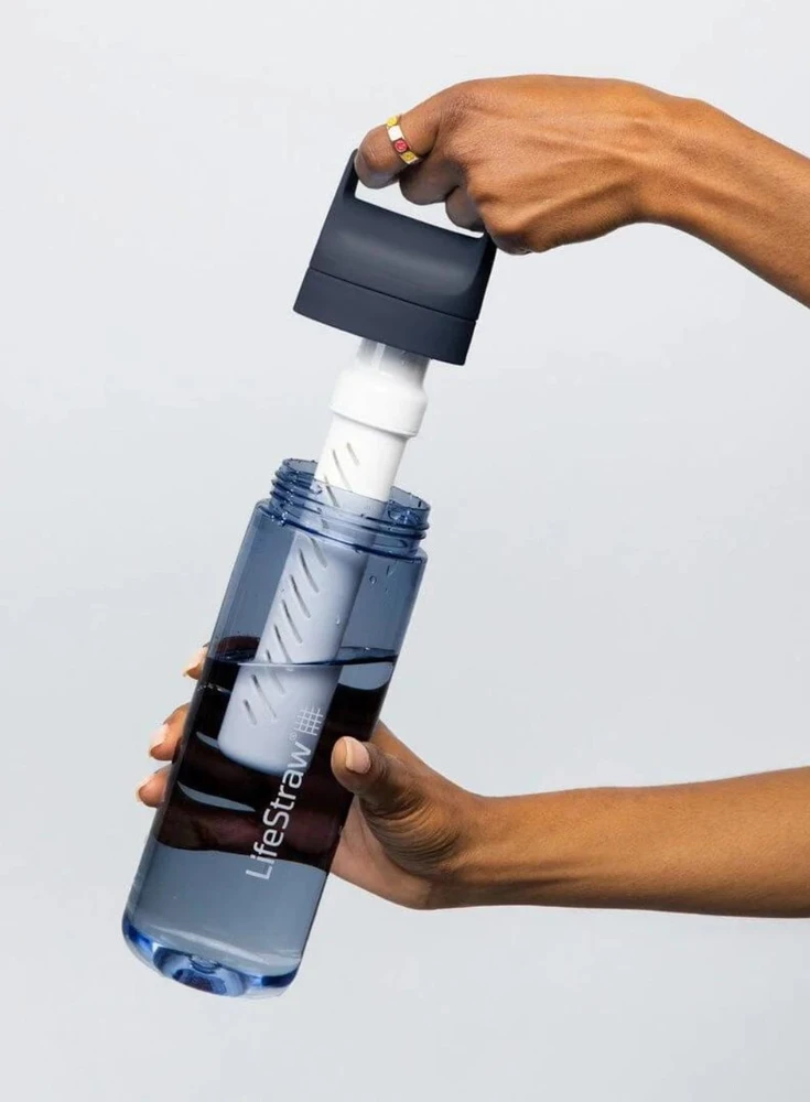 Gertuvė Life Straw LifeStraw GO Series 650 ml terrace žalias