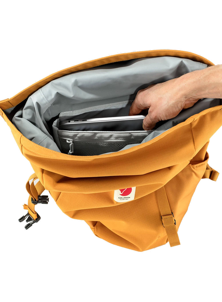 Fjällräven Ulvo Rolltop 30 kuprinė, 30l, geltona