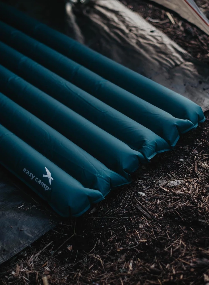 Pripučiamas čiužinys Easy Camp Hexa Pacific, mėlynas