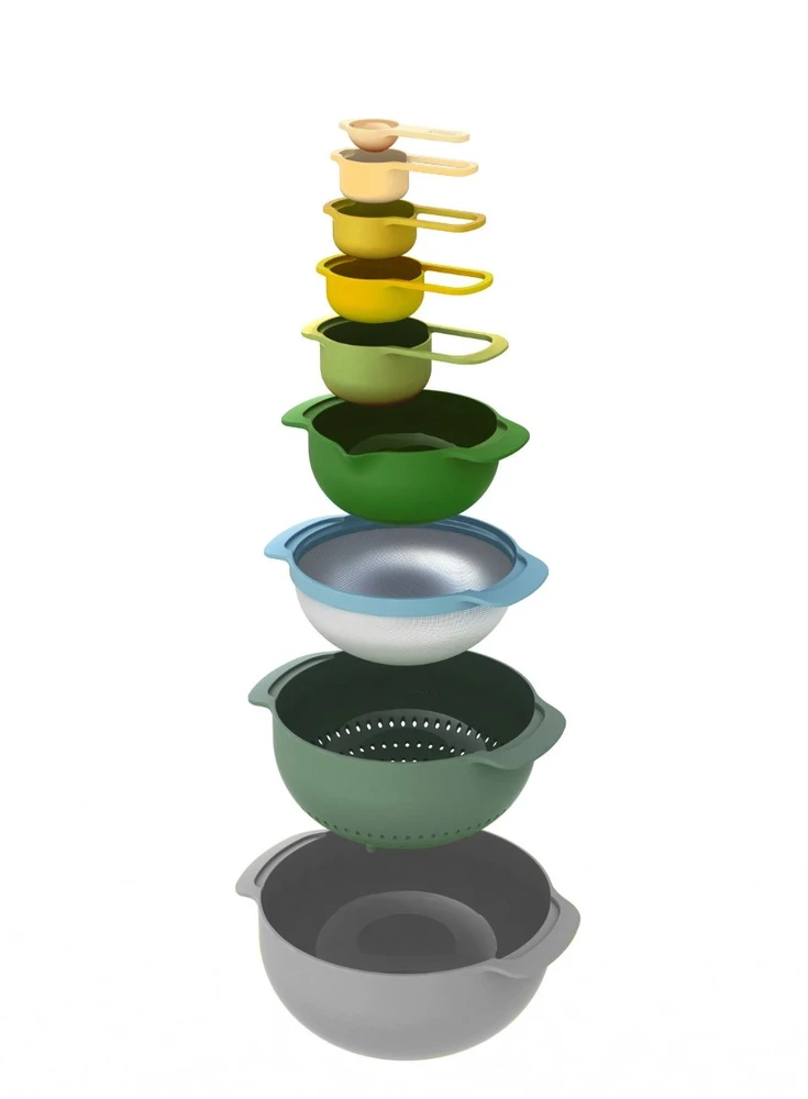 Joseph Joseph Joseph Nest 9 Plus Opal 40076 9 el. pilka