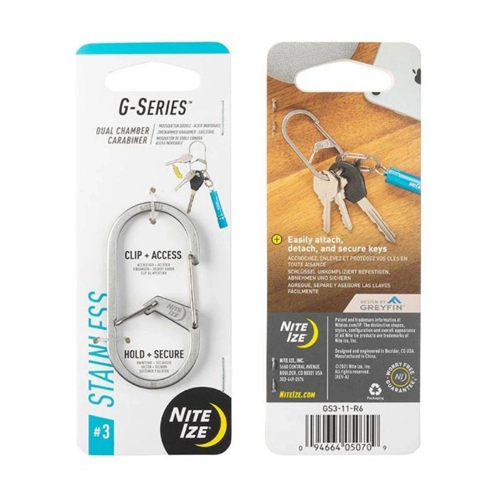 Nite-Ize Karabinek Nite Ize G-Series Dual Chamber Carab. 3