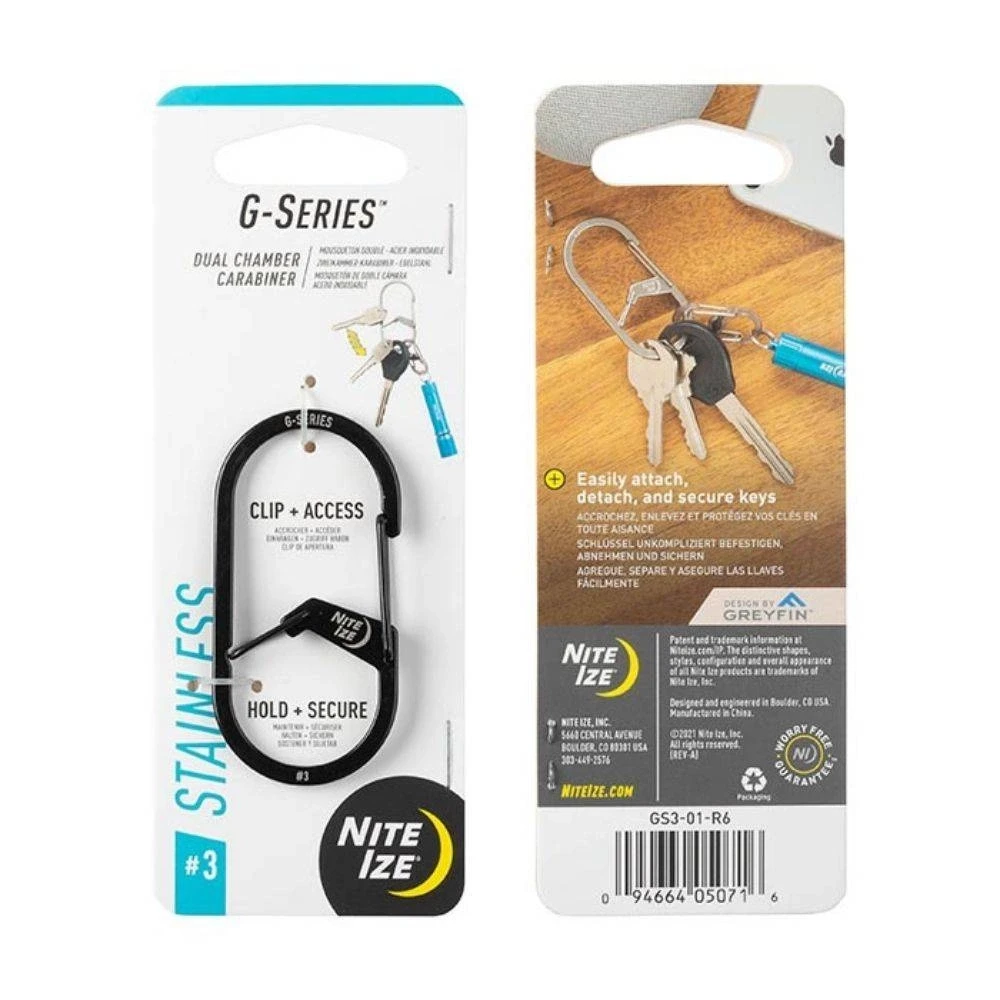 Nite-Ize Karabinek Nite Ize G-Series Dual Chamber Carab. #3