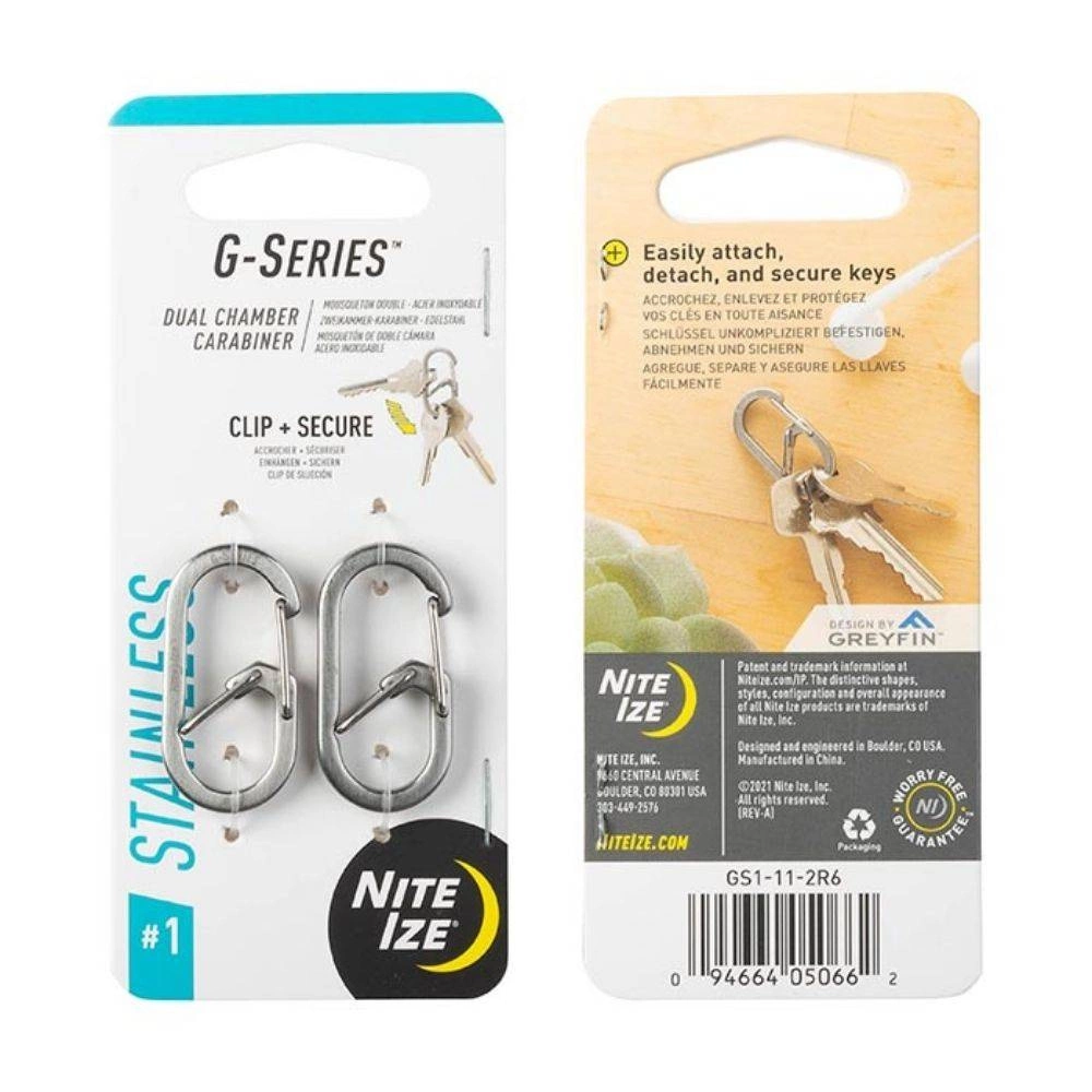 Nite-Ize Karabinek Nite Ize G-Series Dual Chamber Carab. 1