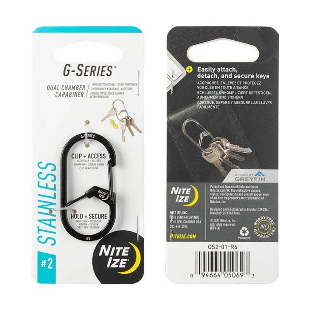 Nite-Ize Karabinek Nite Ize G-Series Dual Chamber Carab. #2