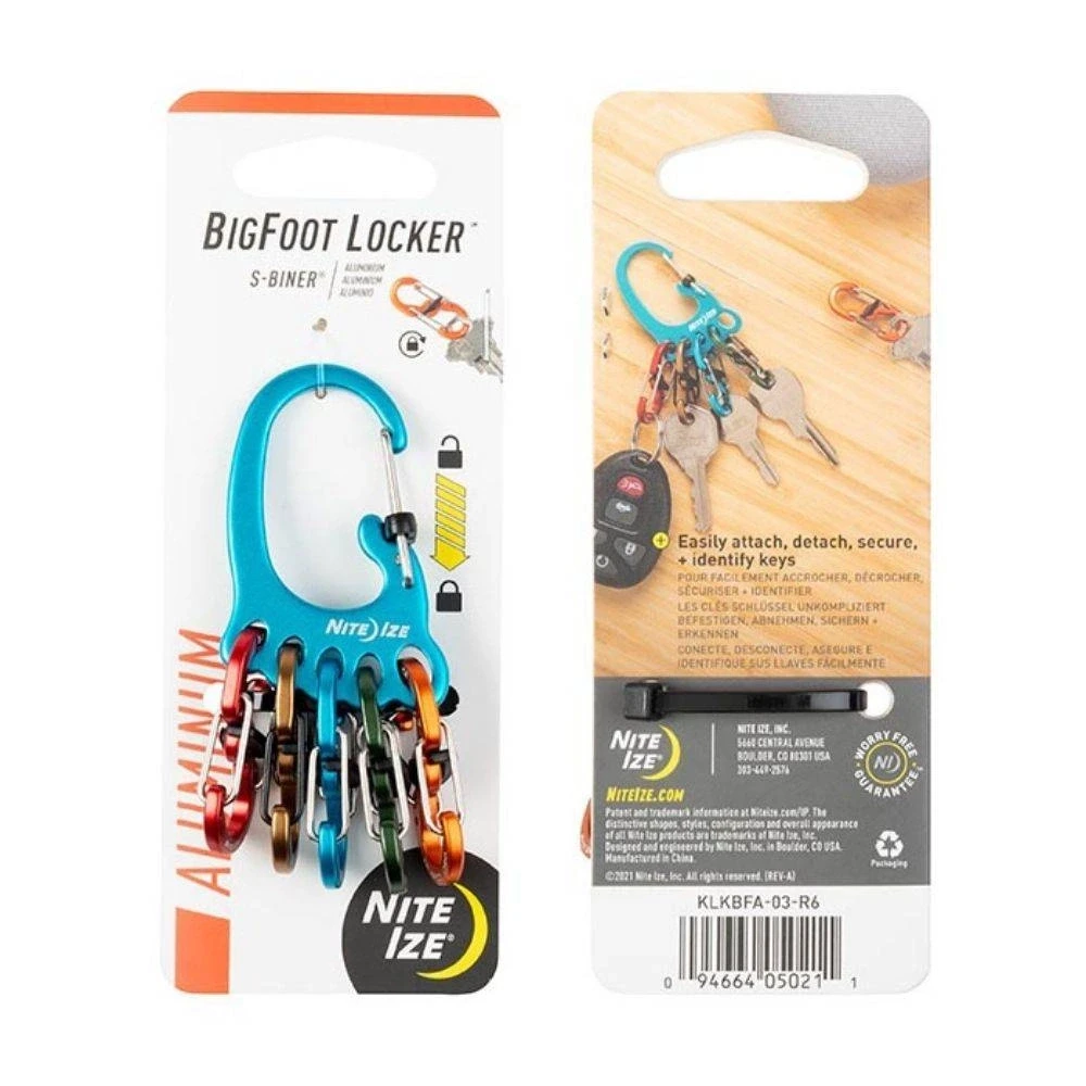Nite-Ize Karabinek na klucze Nite Ize BigFoot Lockeer Keyra