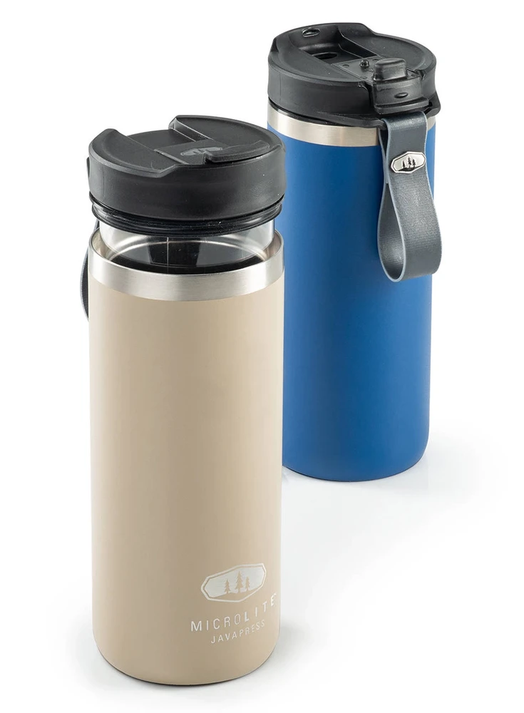 GSI Outdoors Thermal puodelis GSI GLACIER SS COMMUTER JAVAPRESS, Mėlynas Universalus