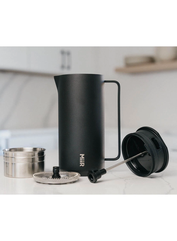 Stanley Miir French Press kavos virintuvas 1000 ml, juodas