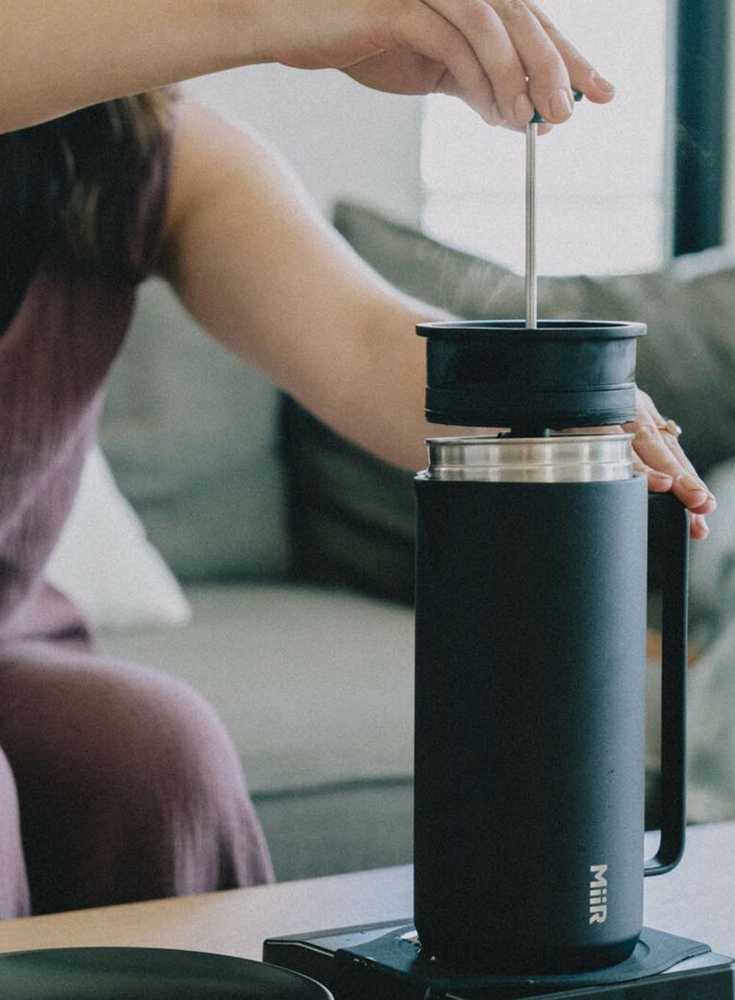 Stanley Miir French Press kavos virintuvas 1000 ml, juodas