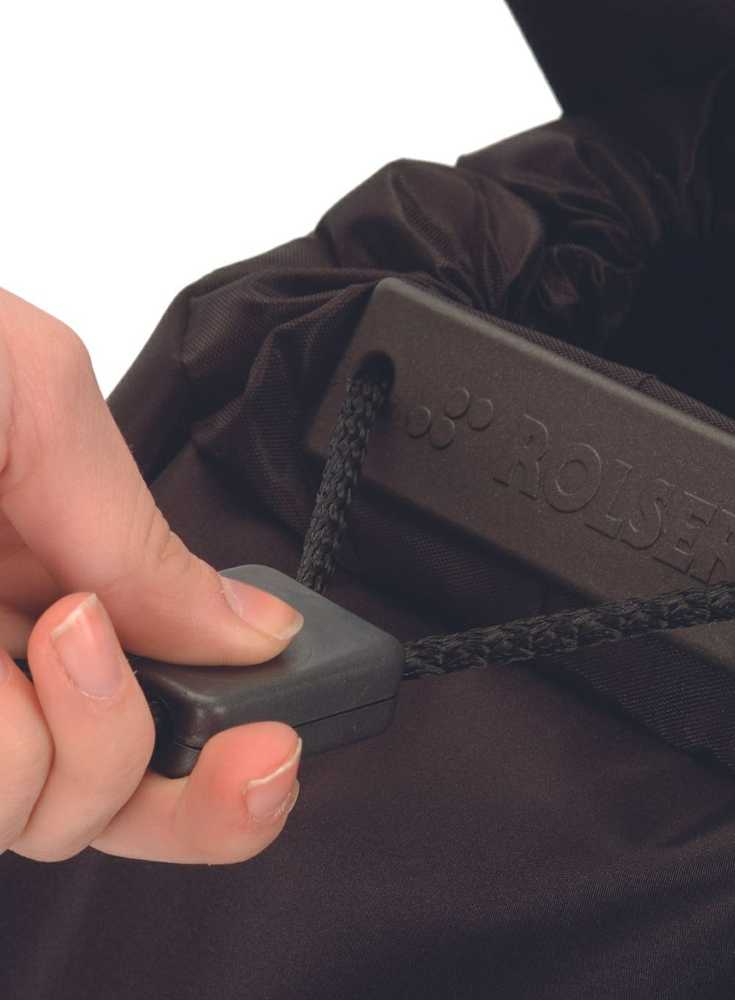 Kelioninis Rolser I-max Tweed 6l vežimėlis su 6 ratais, sulankstomas, pilkas