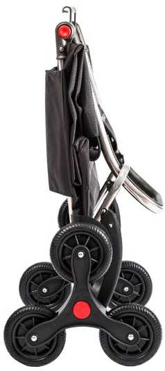 Kelioninis Rolser I-max Tweed 6l vežimėlis su 6 ratais, sulankstomas, pilkas