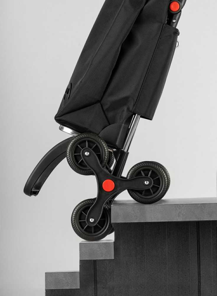 Kelioninis Rolser I-max Tweed 6l vežimėlis su 6 ratais, sulankstomas, pilkas