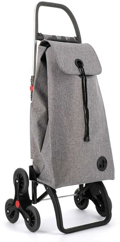 Kelioninis Rolser I-max Tweed 6l vežimėlis su 6 ratais, sulankstomas, pilkas