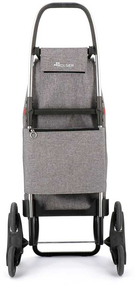 Kelioninis Rolser I-max Tweed 6l vežimėlis su 6 ratais, sulankstomas, pilkas