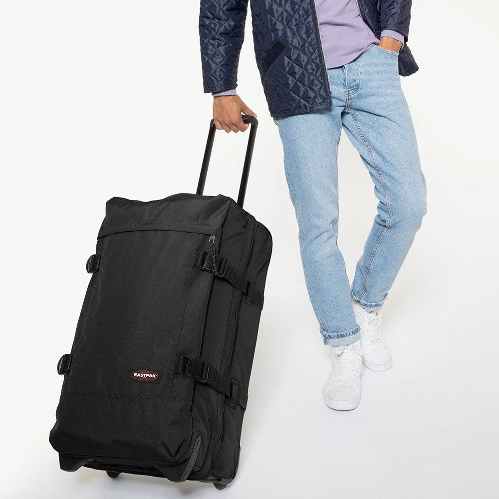 Kelioninis Eastpak Tranverz M lagaminas juodas vienas dydis (EK00062L008)
