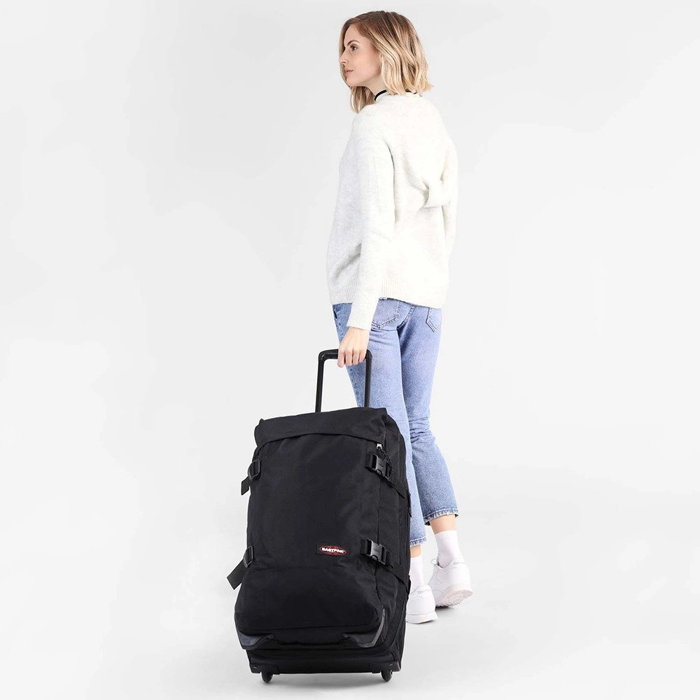 Kelioninis Eastpak Tranverz M lagaminas juodas vienas dydis (EK00062L008)