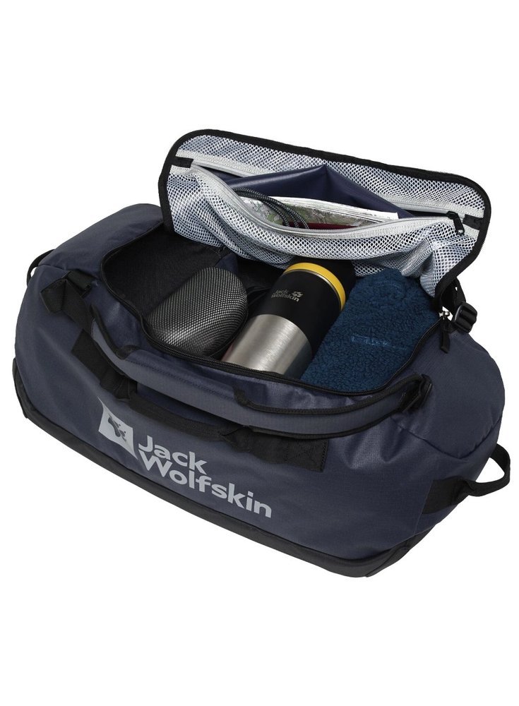 Kelioninis Jack Wolfskin ALL-IN DUFFLE 35, backpack dark mėlynas, 35 liters