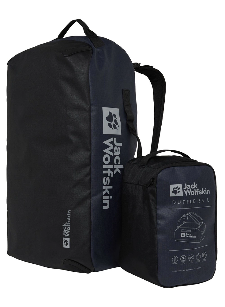 Kelioninis Jack Wolfskin ALL-IN DUFFLE 35, backpack dark mėlynas, 35 liters