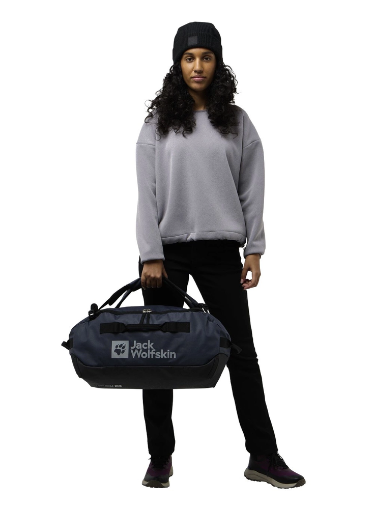 Kelioninis Jack Wolfskin ALL-IN DUFFLE 35, backpack dark mėlynas, 35 liters