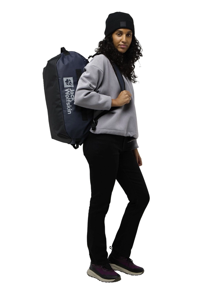 Kelioninis Jack Wolfskin ALL-IN DUFFLE 35, backpack dark mėlynas, 35 liters