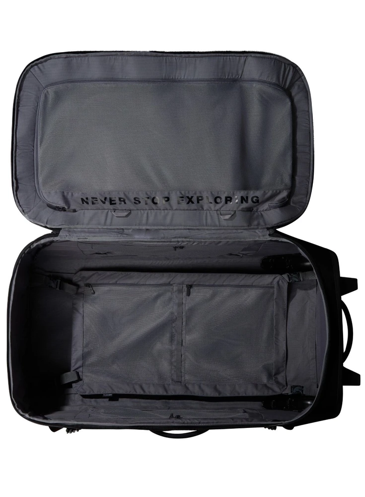 The North Face „Base Camp Rolling Thunder 36“ kelioninis dėklas – juodas / baltas TNF