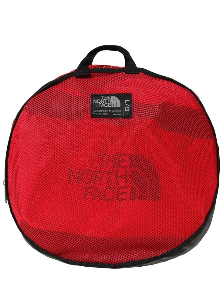 The North Face Base Camp Duffel L Sportinis Krepšys 95L Poliesteris Juoda, Raudona
