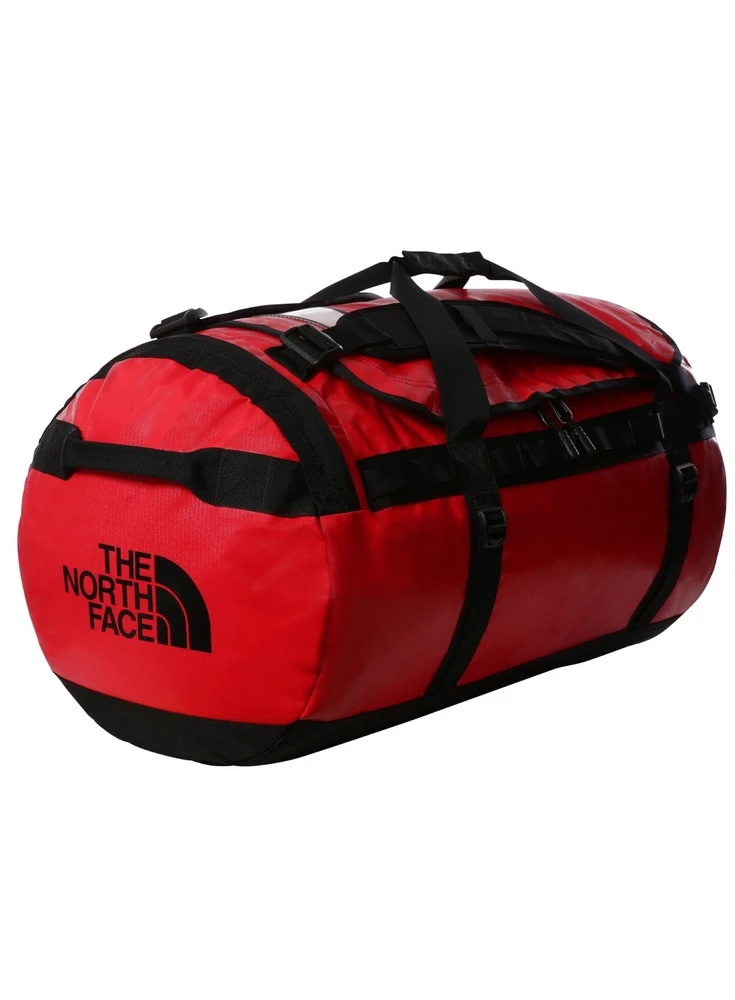 The North Face Base Camp Duffel L Sportinis Krepšys 95L Poliesteris Juoda, Raudona