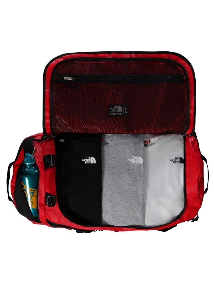 The North Face Base Camp Duffel L Sportinis Krepšys 95L Poliesteris Juoda, Raudona