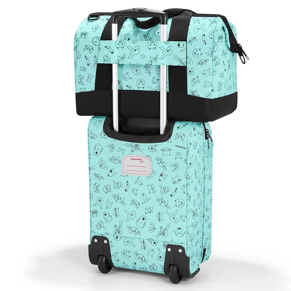 Kelioninis Reisenthel Allrounder M Kids kelioninė rankinė "cats and dogs mint"