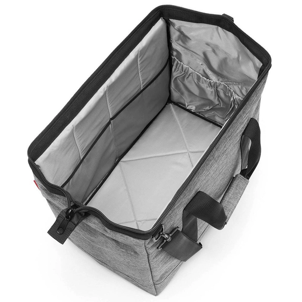 Kelioninis Reisenthel Allrounder L kelioninė rankinė, 30l, poliesteris, Twist Sidabrinis