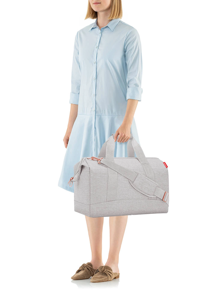 Kelioninis Reisenthel Allrounder L kelioninė rankinė, 30l, twist sky rose
