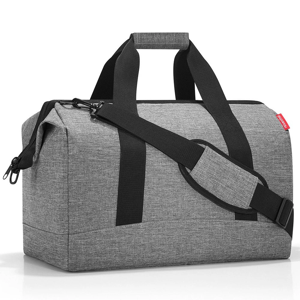Kelioninis Reisenthel Allrounder L kelioninė rankinė, 30l, poliesteris, Twist Sidabrinis