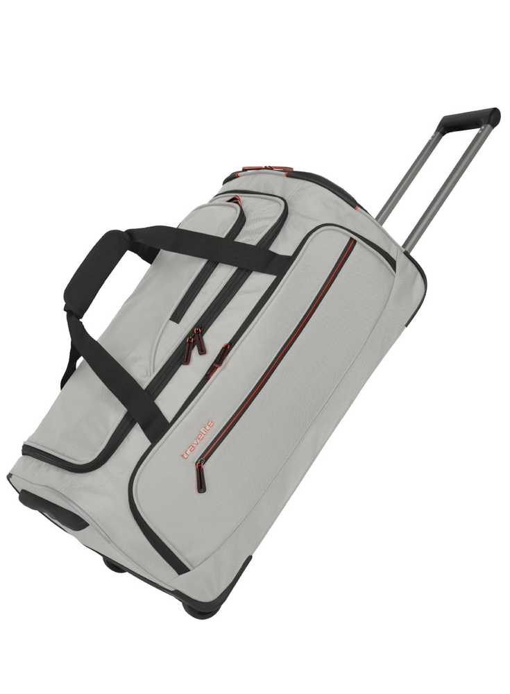 Kelioninis Kelioninė lagaminas ant ratukų Travelite Crosslite M 69cm Pilkas