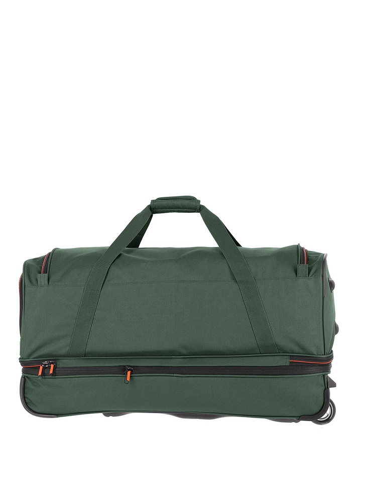 Kelioninis Travelite Basics L - talpa 98/119l, žalia kelioninė tašė ant ratukų
