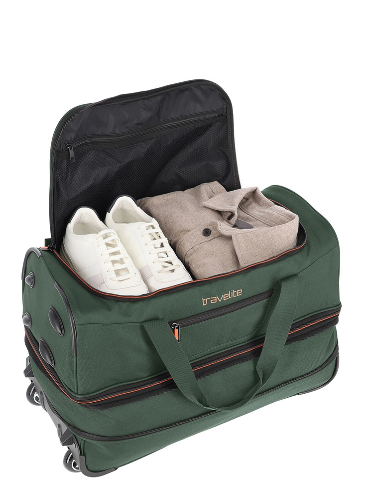 Travelite Basics plešiamas kelioninis krepšys ant ratukų 64l