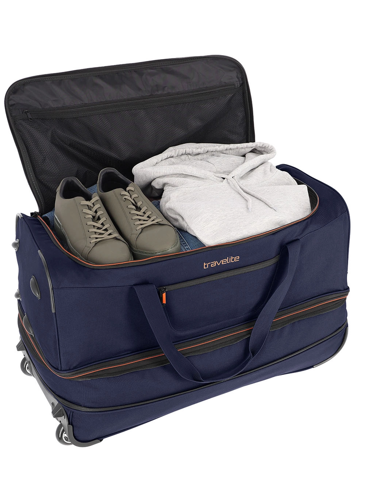 Didelis Travelite Basics L 98/119L krepšys su ratukais