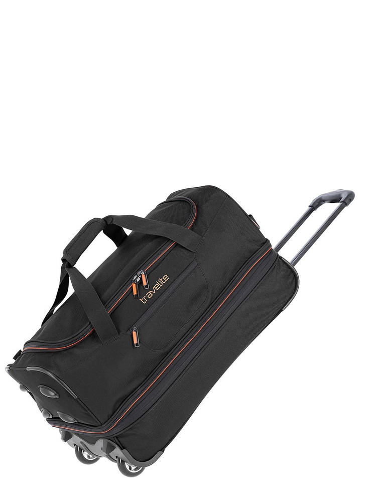Kelioninis Travelite Basics S 64L plečiamas krepšys ant ratukų