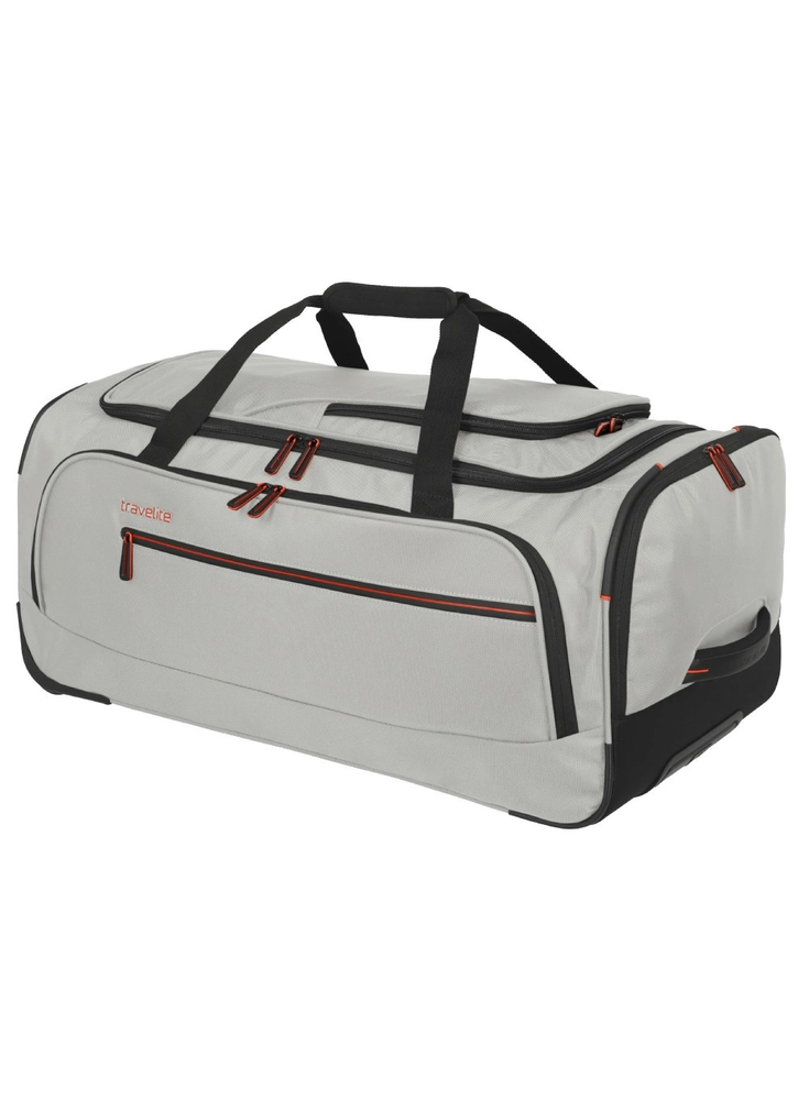 Kelioninis Kelioninė lagaminas ant ratukų Travelite Crosslite M 69cm Pilkas