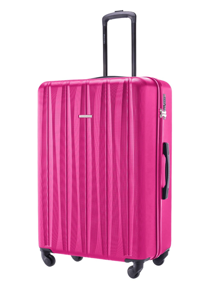 Kelioninis PUCCINI BALI didelis lagaminas ABS021A 3A Rožinis