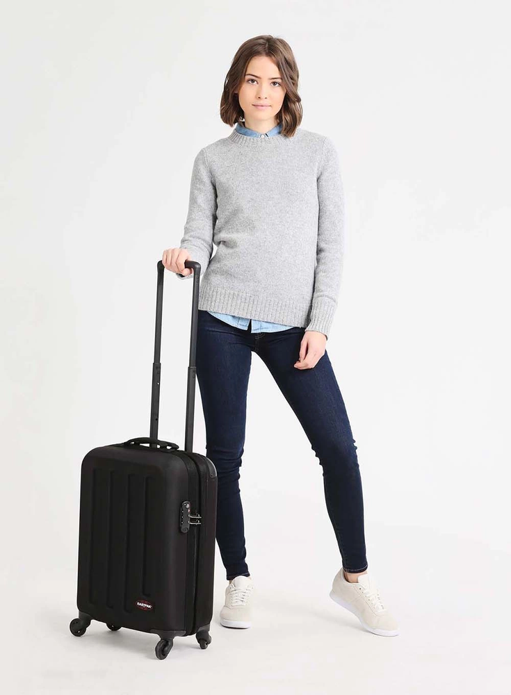 Kelioninis Eastpak Tranzshell S lagaminas juodas vienas dydis (EK00073F008)