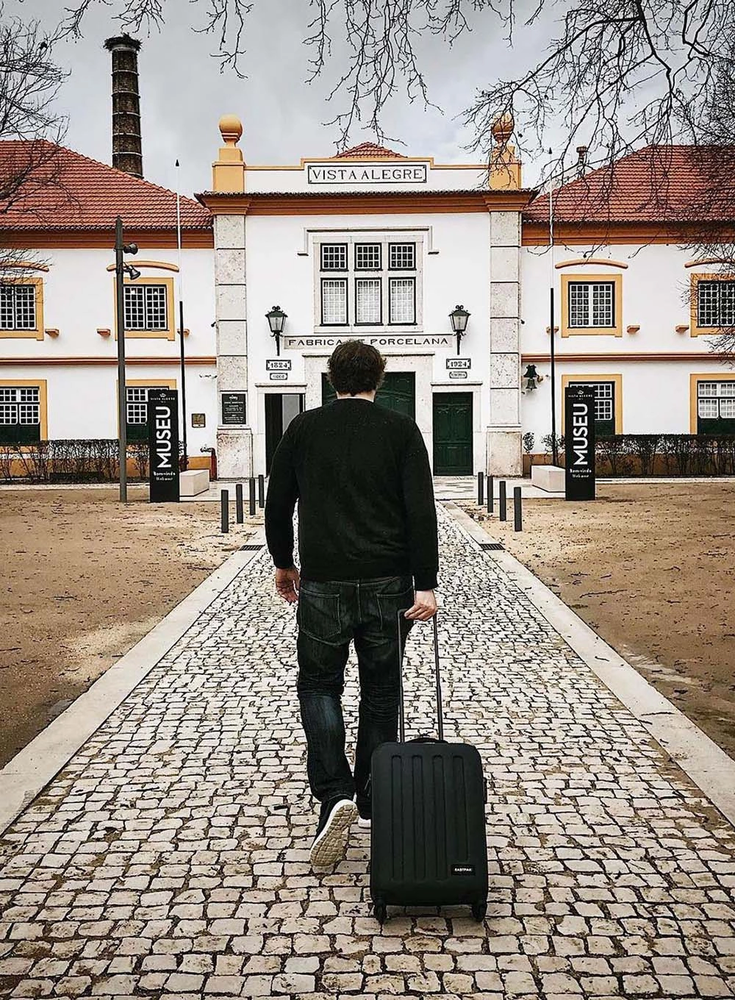 Kelioninis Eastpak Tranzshell S lagaminas juodas vienas dydis (EK00073F008)