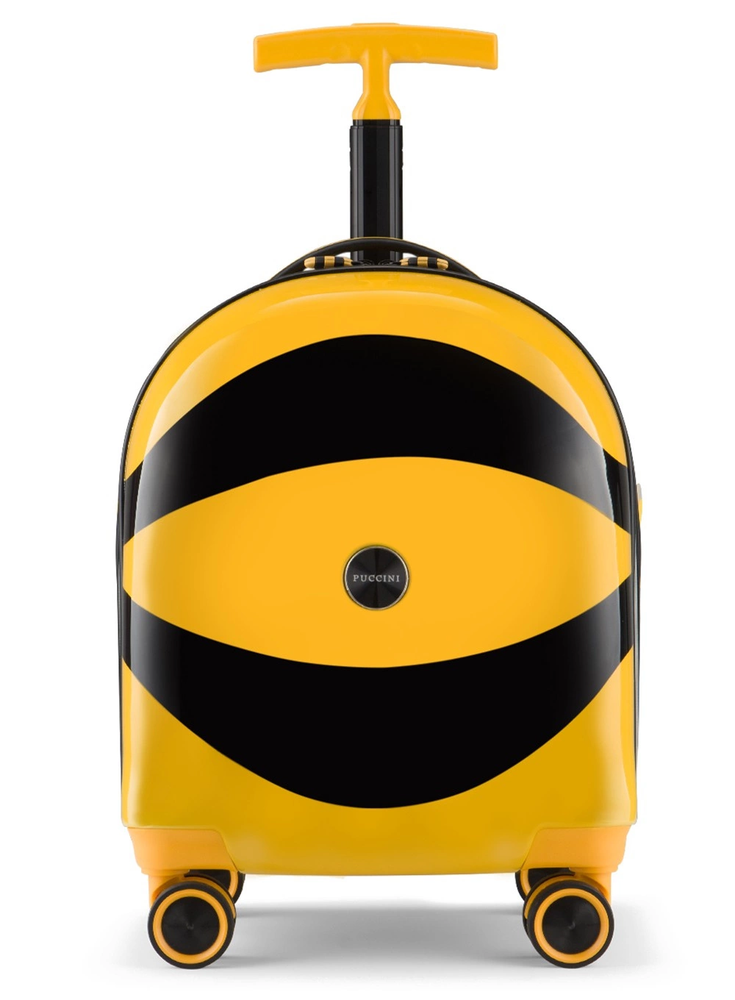 Kelioninis Vaikiškas lagaminas ant ratų Kelionės PUCCINI Bee ABS026C