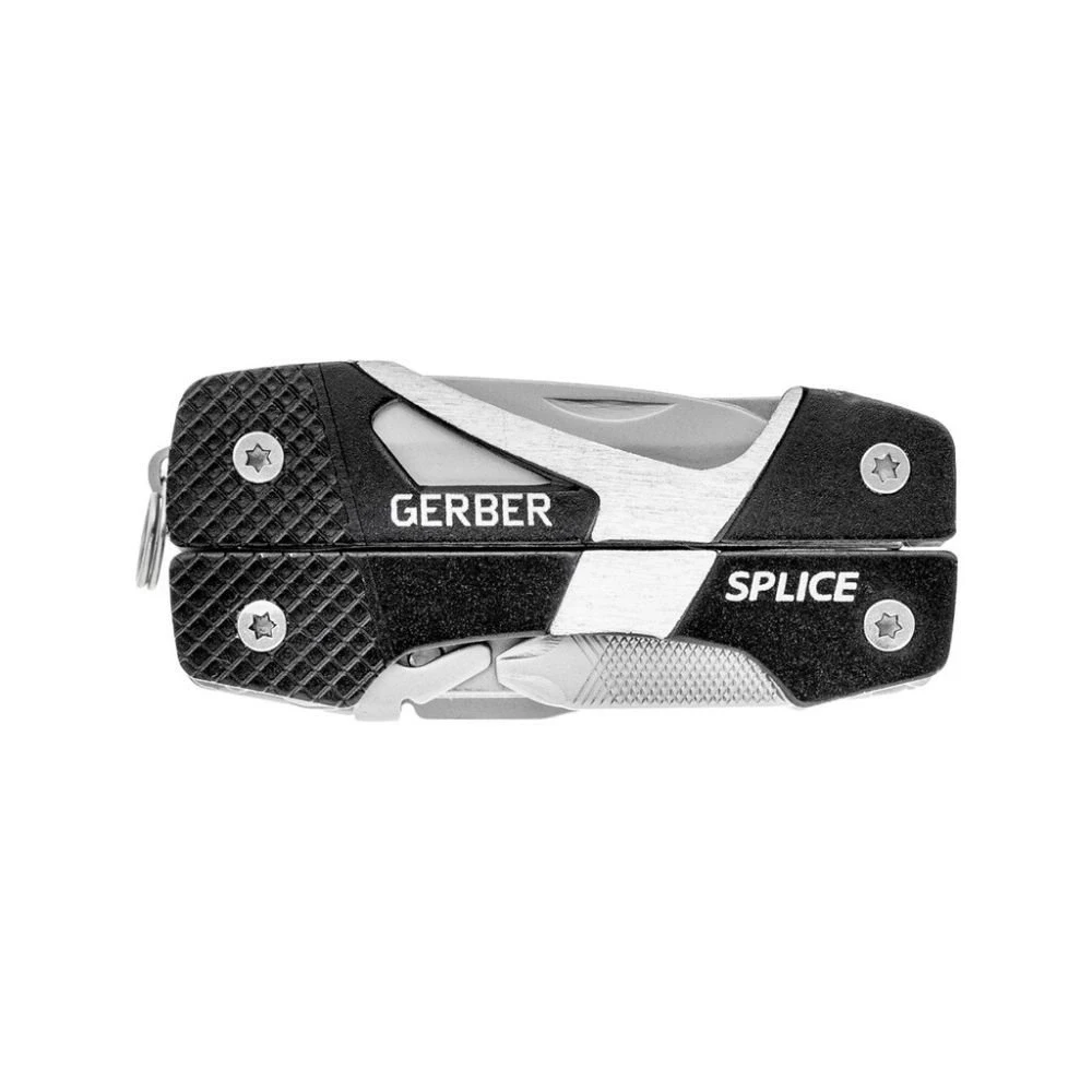 Gerber Splice Pocket Tool multi tool replės Keychain Juodas