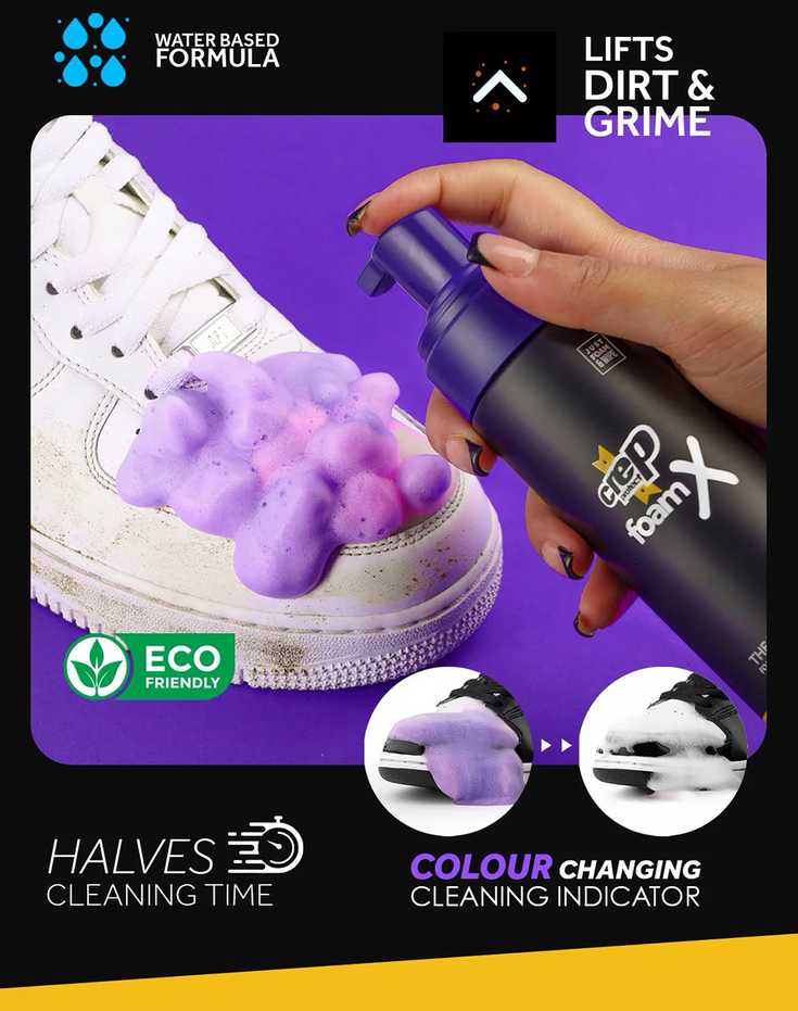 „Crep Protect Foam X“ batų valymo putos, 150 ml. CP038
